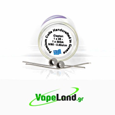 Velvet Vape Premium handmade coils Clapton Ni80 0.5ohm