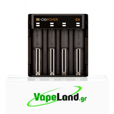 E-Cig Power C4 Li-on Battery Charger