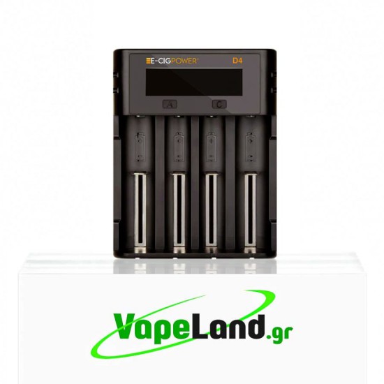 E-Cig Power D4 Intelligent Li-on Battery Charger