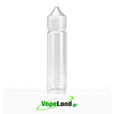 Bottle with Transparent Top Cap 60ml 