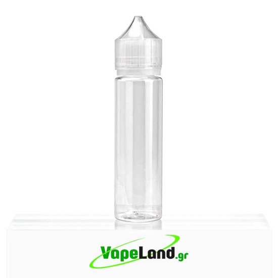 Bottle with Transparent Top Cap 60ml 